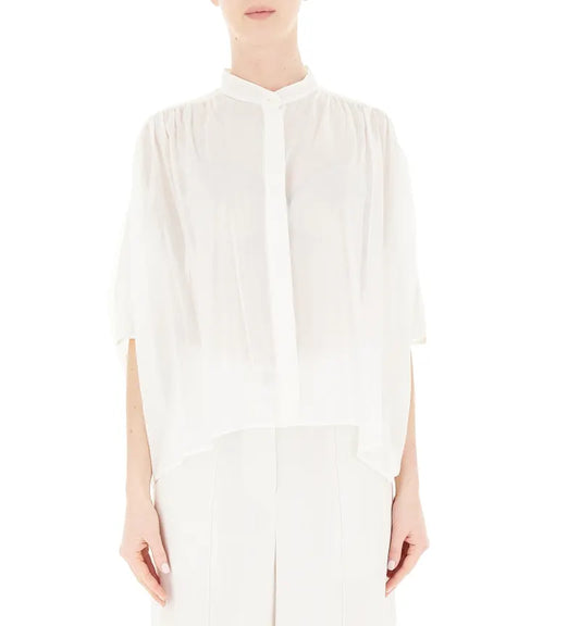 Blusa misto seta
