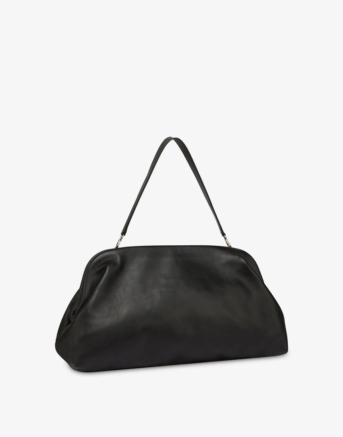 Borsa Maxi in Nappa Nera