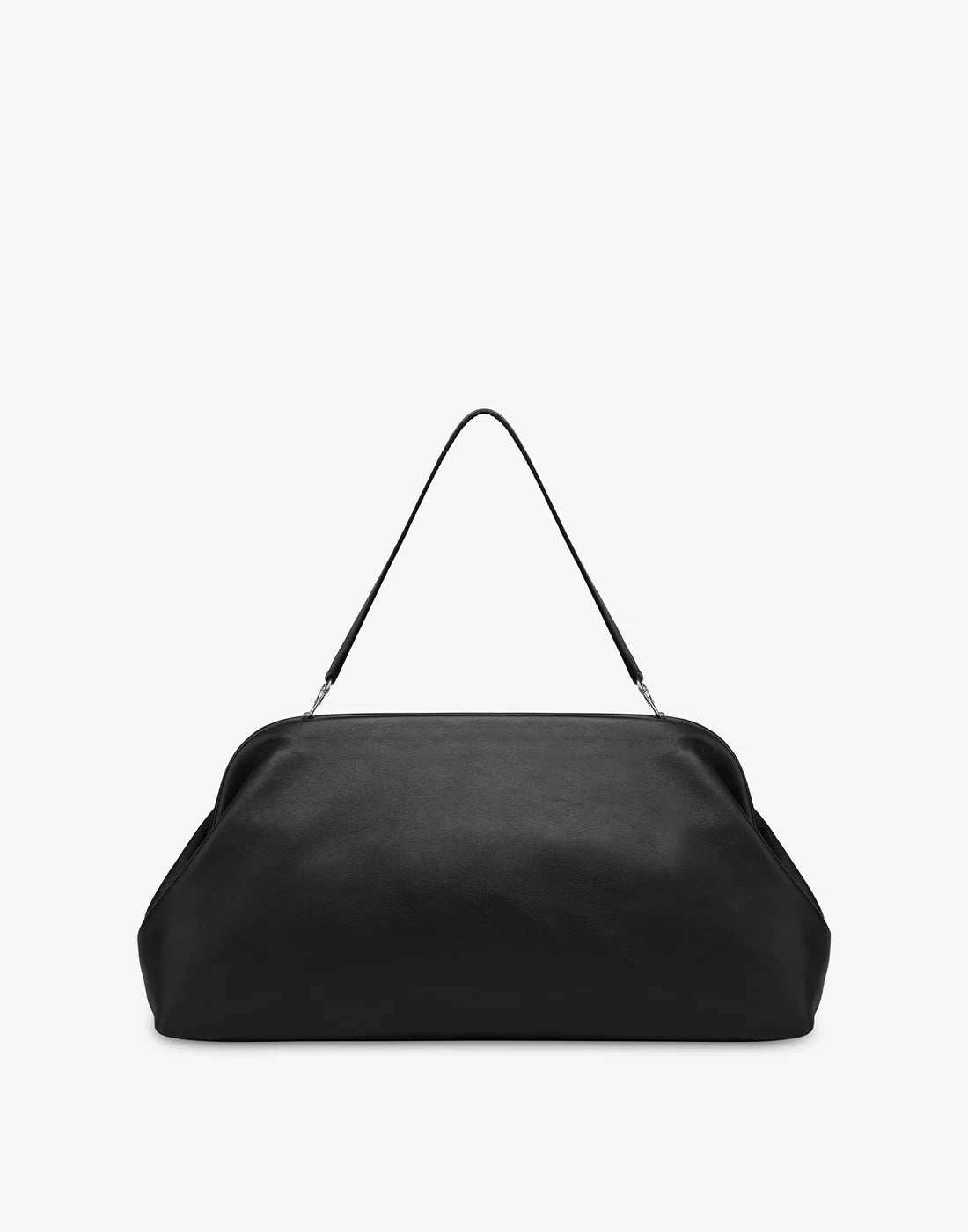 Borsa Maxi in Nappa Nera
