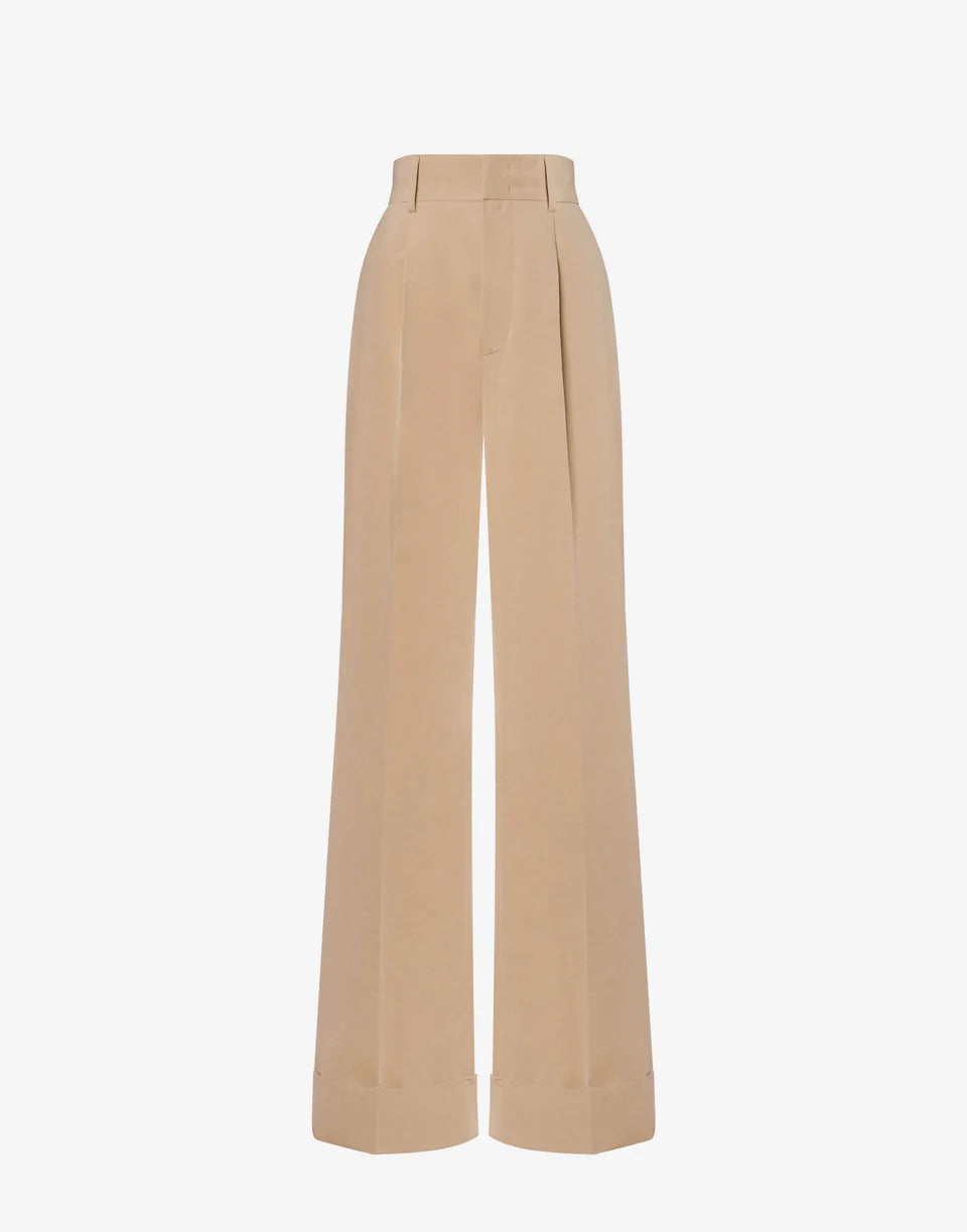 Pantalone ampio in cotone tecnico