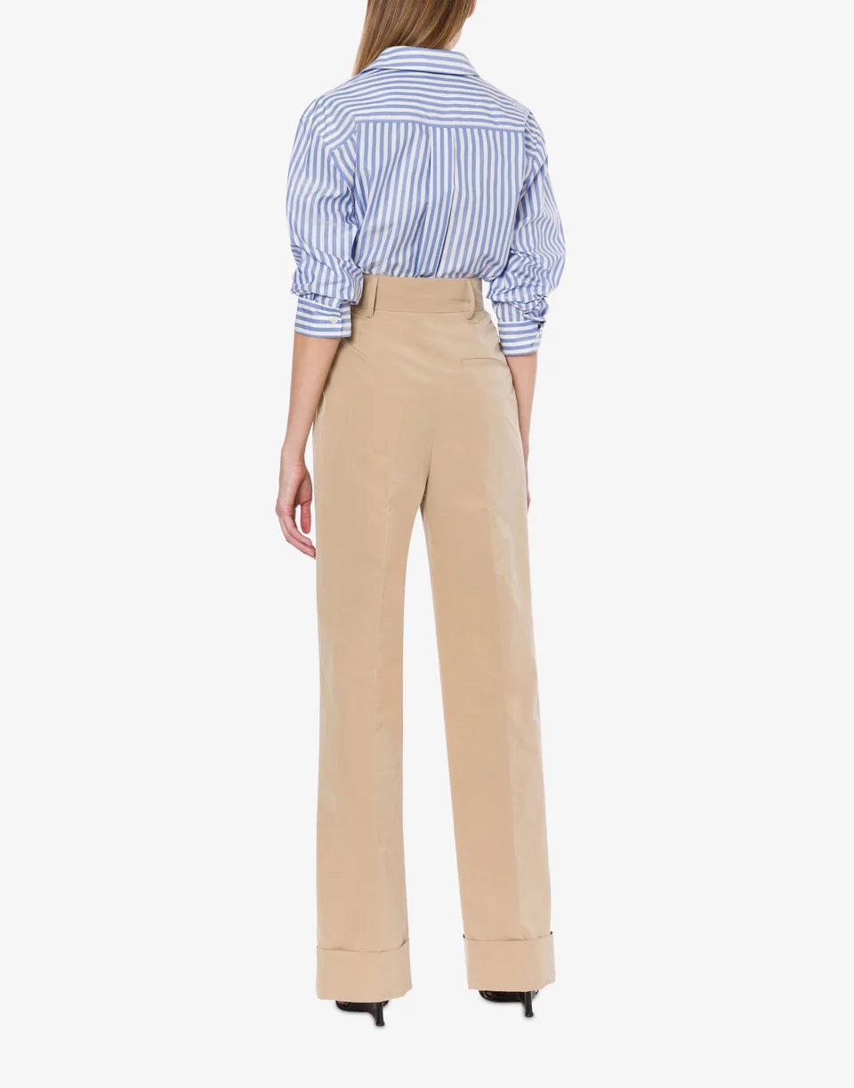 Pantalone ampio in cotone tecnico