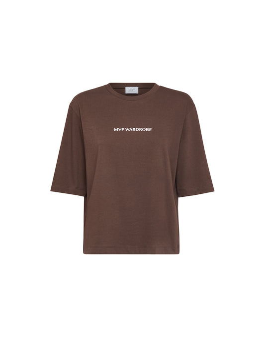 T-shirt in cotone logo