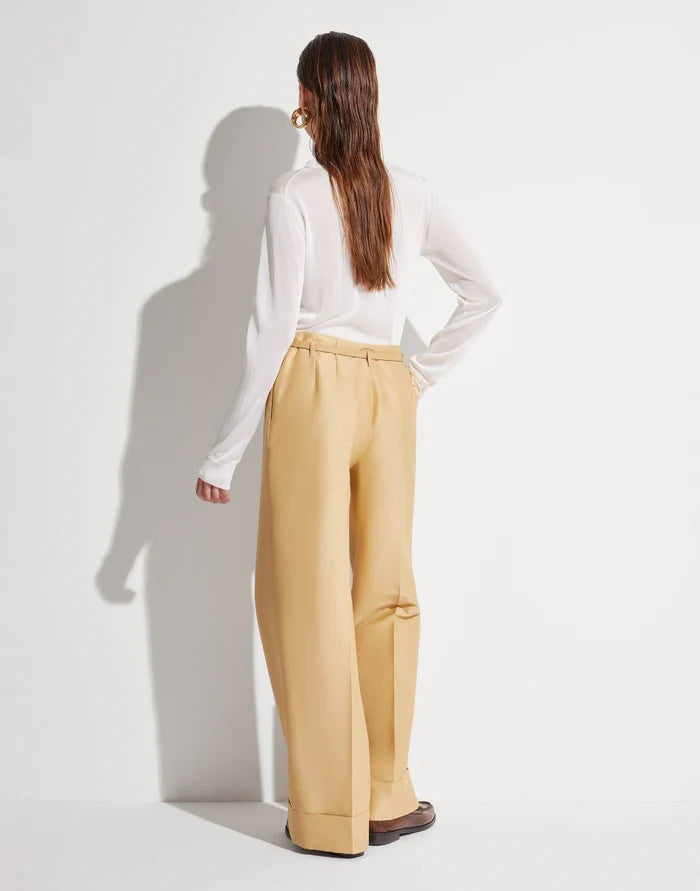 Pantalone gamba larga
